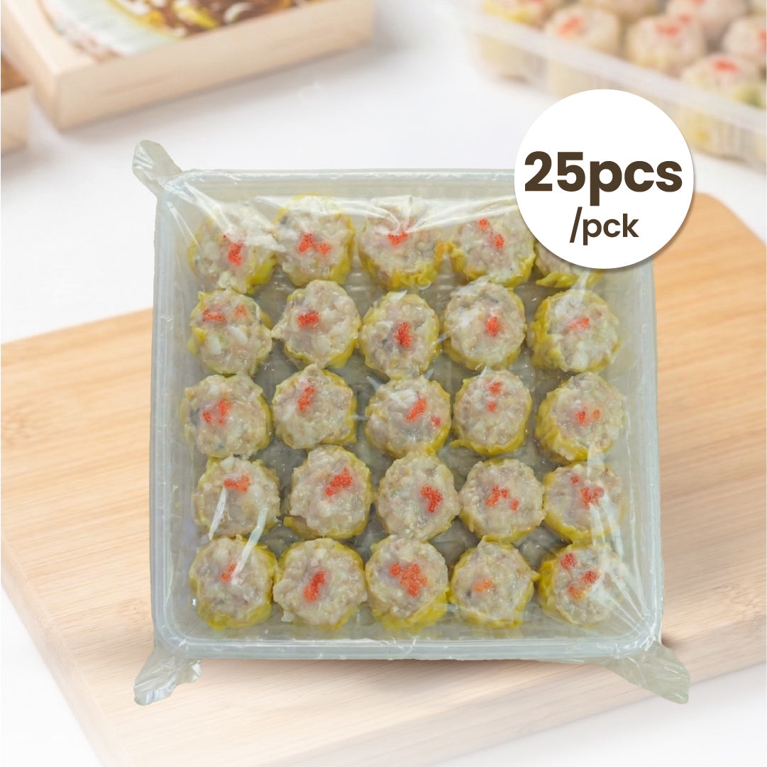 Frozen pack containing 25 classic siew mai dumplings