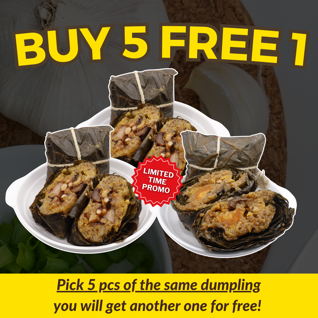 招牌枕头粽 Signature Rice Dumpling