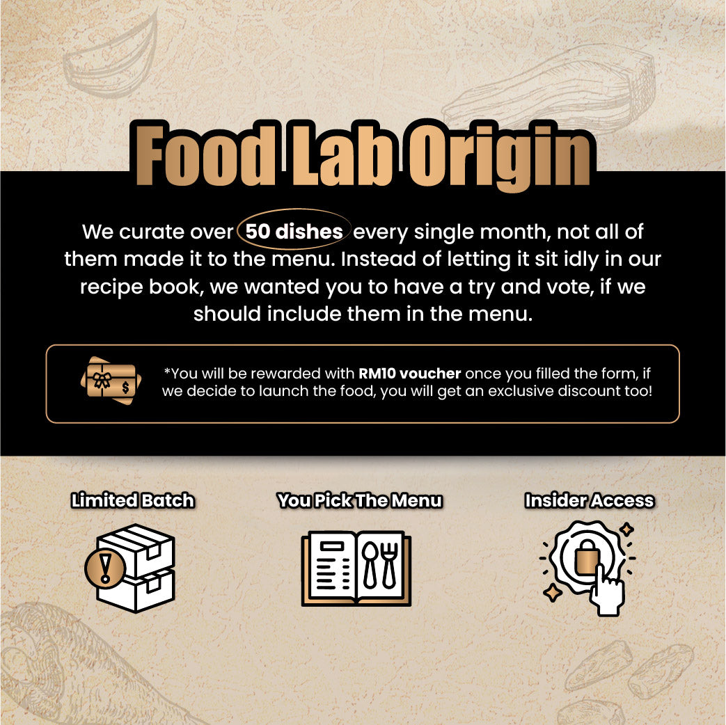 试吃官实验餐包 Food Lab 4 Dishes Trial Bundle