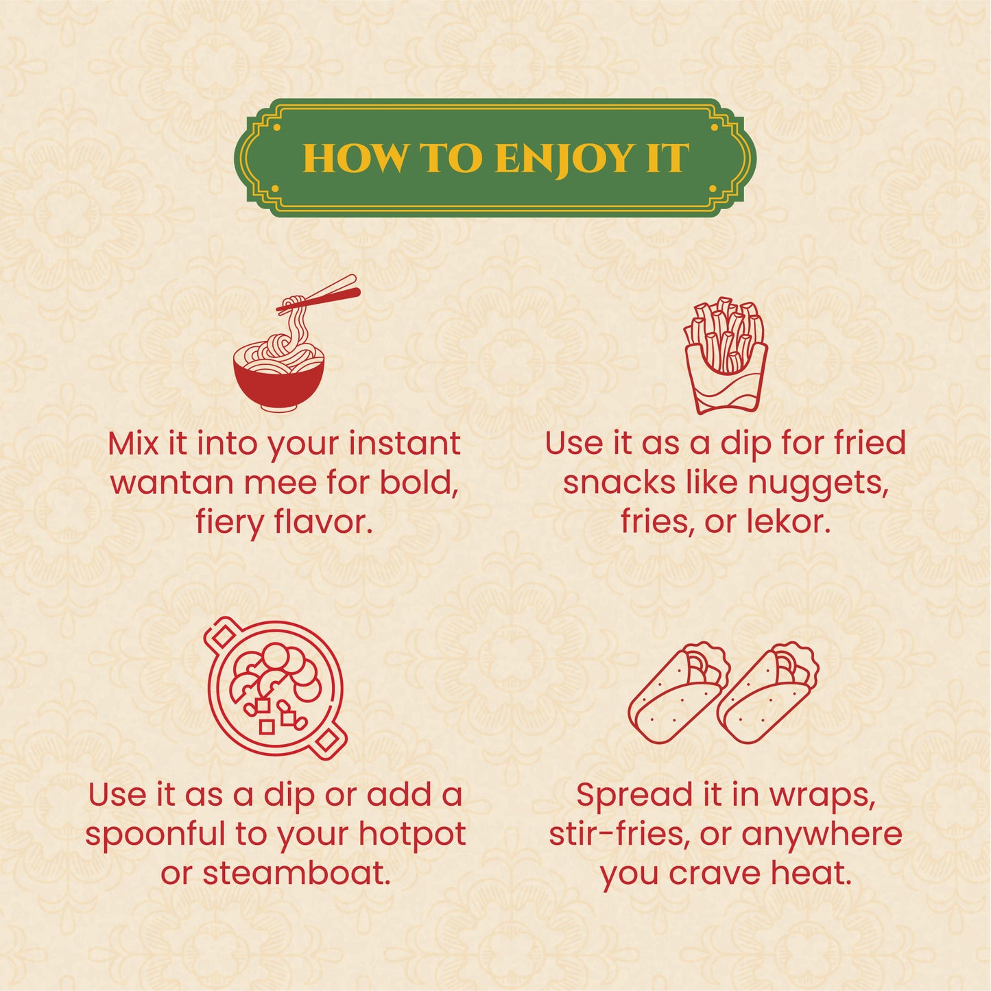 娘惹辣椒酱 Malacca Baba Chilli Sauce