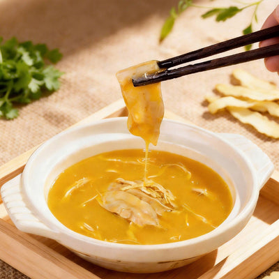 Golden Fish Maw Soup