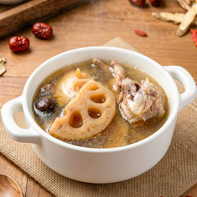 Lotus Root and Peanut Stew Soup